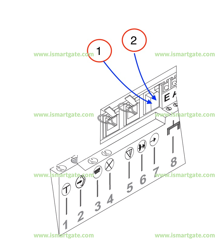 Wiring diagram for Entrematic ULTRA Excellent